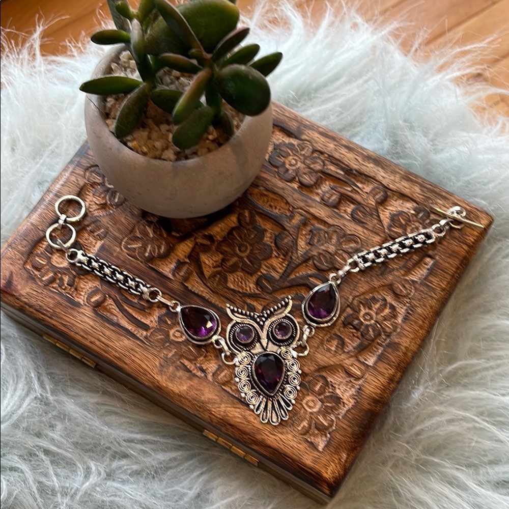 NWOT owl bracelet